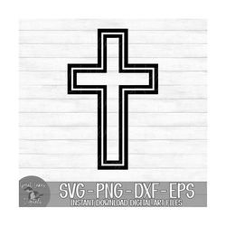 Cross - Instant Digital Download - svg, png, dxf, and eps files included!