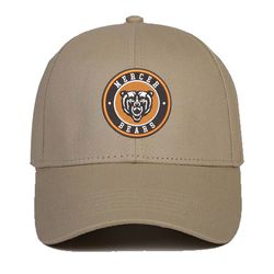 NCAA Mercer Bears Embroidered Baseball Cap, NCAA Logo Embroidered Hat, Mercer Bears Football Cap