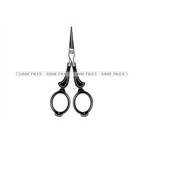 Retro Scissors SVG, Barber Svg, Hair Stylist, Scissors Clipart, Scissors Files for Cricut, Scissors Cut Files For Silhou