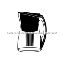 Water Pitcher SVG, Water Pitcher Clipart, Water Pitcher Files for Cricut, Water Pitcher Cut Files For Silhouette, Png, D