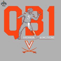 Brennan Armstrong QB1 Sublimation PNG Download