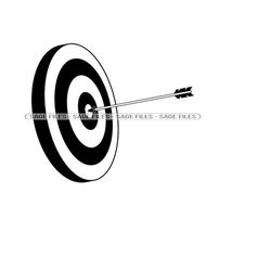 Archery SVG, Archery Target SVG, Bullseye Svg, Archery Clipart, Archery Files for Cricut, Archery Cut Files For Silhouet