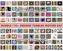 110 Designs Mother's Day Tumbler Wrap, Mom Tumbler Png 115