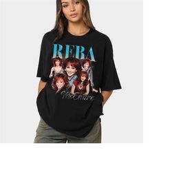 Vintage 1990s Reba McEntire Tour T-Shirt, Reba Faded Shirt, Reba McEntire 90's Bootleg Shirt, Fancy Music Lover T-Shirt,