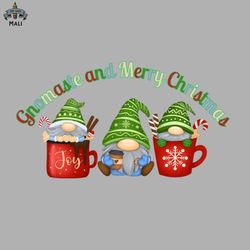 Gnome Merry Christmas Sublimation PNG Download