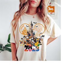 Personalized Halloween Mickey & Friends Shirt, Not So Scary Halloween Party Shirts, Disney Halloween Shirts, Disney worl