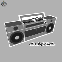 Classic Boom Box Sublimation PNG Download