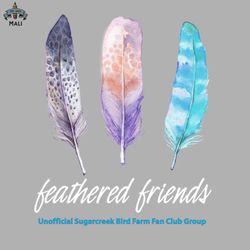 feathered friends 3 Sublimation PNG Download