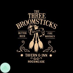 The Three Broomsticks Tavern And Inn Hogsmeade SVG Cricut File
