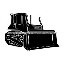 Bulldozer SVG, Heavy Equipment Svg, Bulldozer Clipart, Bulldozer Files for Cricut, Bulldozer Cut Files For Silhouette, P