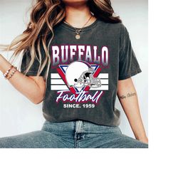 Comfort Colors Buffalo Retro T-Shirt, Vintage Buffalo Unisex T-Shirt, Cute Buffalo Gift, Women Buffalo Tailgate Shirt, B