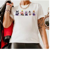 Disney Villains Kawaii Chibi Evil Queens Ursula Cruella T-Shirt, Disneyland Family Matching Shirt, Magic Kingdom, WDW Ep