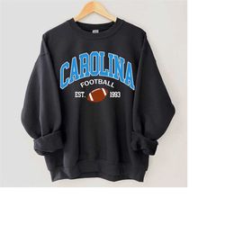 Carolina Football Sweatshirt , Carolina Football shirt , Vintage Style Carolina Football Sweatshirt , Carolina Fan Gift