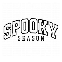 Spooky Season SVG, Fall Shirt SVG, Halloween SVG, Digital Download, Cut File, Sublimation, Clip Art(individual svg/dxf/p
