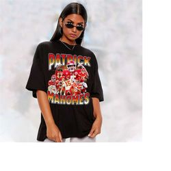 Vintage Patrick Mahomes Shirt, Sweatshirt, Hoodie, Football Shirt,Vintage Bootleg, Retro Unisex Shirt, Classic 90s Graph