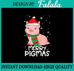 Christmas Merry Pigmas PNG, Funny Xmas Pajama Gifts PNG, Christmas PNG, Funny Christmas sublimation Digital Download