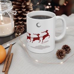 christmas eve box filler, santa sleigh mug, reindeer gifts