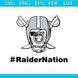 Raiders nation svg
