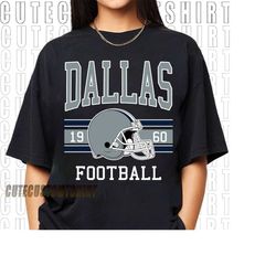 dallas football t shirt, vintage style dallas football t shirt, football t shirts, dallas t shirts ts11