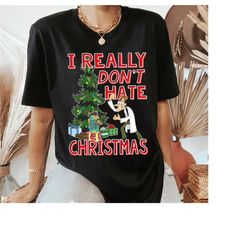 Disney Phineas And Ferb Don't Hate Christmas Quote T-Shirt, Disneyland Christmas Matching Family Shirts, Christmas Squad