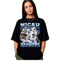 Vintage Micah Parsons Shirt, Micah Parsons Football Shirt, Micah Parsons Tee, Vintage 90s Tee , Retro shirt, sport MTL09