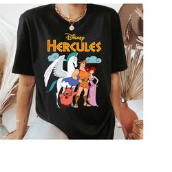 Disney Hercules Classic Group Shot Vintage Graphic Shirt, Disneyland Family Matching Shirt, Magic Kingdom Tee, WDW Epcot