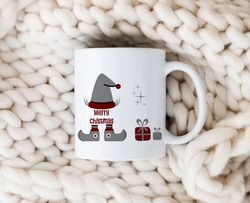 Merry Christmas Gift for Woman, Moms Christmas Coffee Mug, Unique Xmas Gift Present