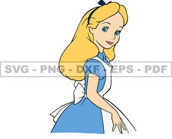 Alice in Wonderland Svg, Alice Svg, Cartoon Customs SVG, EPS, PNG, DXF 129