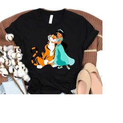 Disney Aladdin Princess Jasmine and Rajah Friends Shirt, Disneyland Family Matching Shirt, Magic Kingdom Tee, WDW Epcot
