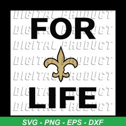 For New Orleans Saints life svg