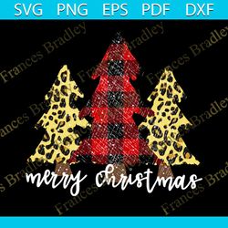 Tree Christmas Svg, Christmas Svg, Merry Christmas Svg, Pinetree Svg, Leopard Tree Svg, Plaid Tree Svg, Cheetah Tree Svg