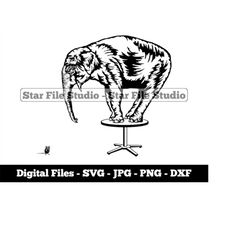 Elephant Scared Of Mouse Svg, Elephant Svg, Mouse Svg, Elephant Png, Elephant Jpg, Elephant Files, Elephant Clipart