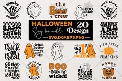 Retro Halloween Bundle, Halloween SVG