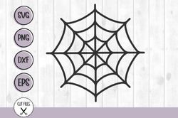 Spider Web Svg, Halloween Svg, Scary Svg