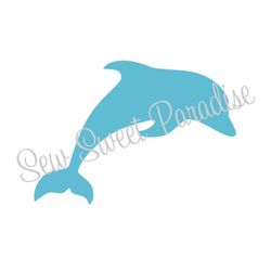 Dolphin SVG, Ocean SVG, Fish SVG, Digital Download, Cut File, Sublimation, Clip Art (includes svg/dxf/png file formats)