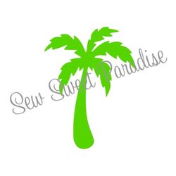 Palm Tree SVG, Tropical SVG, Beach SVG, Summer, Digital Download, Cut File, Sublimation, Clip Art (includes svg/dxf/png