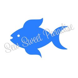 Fish SVG, Ocean SVG, Fishing SVG, Beach, Summer, Digital Download, Cut File, Sublimation, Clip Art (includes svg/dxf/png