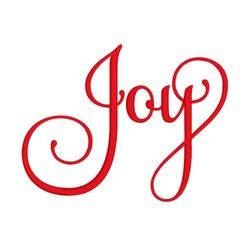 Joy Embroidery Design, MACHINE EMBROIDERY, Holiday Embroidery, Christmas Embroidery Design, Digital Download, 4x4, 5x7,