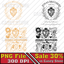 Jonas Brother Music Band Song Tour 2023 Png, Boy Band File Png, Retro 90s Band Png, Music Merch Concert Png, Music Band