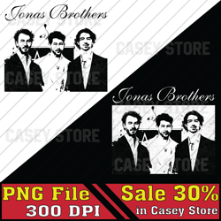 Jonas Brother Retro 90s Band Png, Music 2023 Png, Boy Band Png, Music Tour 2023 Png, Music Band 2023 File Png, Retro