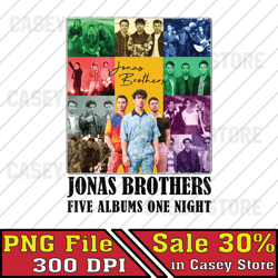 Jonas Brother Retro 90s Band Png, Music Tour 2023 Png, Boy Band 90s Png, Fan Music Band 2023 File Png, Music Fan File