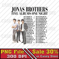 Jonas Brother Music Tour 2023 Png, Music Band 2023 File Png, Retro Boy Band 90s Tour Png, Retro 90s Band Png, Music Fan