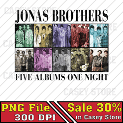 Jonas Brother Retro 90s Boy Band Png, Music Band 2023 File Png, Music Tour 2023 Png, Retro Band 90s Tour Png, Music