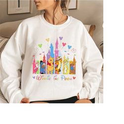Winnie The Pooh Sweatshirt, The Pooh Sweatshirt, Pooh And Friends Shirt, Disney Castle Sweatshirt, Mickey Balloons Shirt
