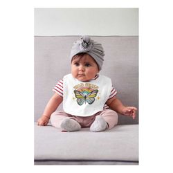 Wild Child Baby Bib, Personalized Bibs For Babies & Infants, Custom Baby Bibs, Baby Shower Gift