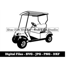 Golf Cart Svg, Golf Car Svg, 2 Seater Cart Svg, Golf Cart Png, Golf Cart Jpg, Golf Cart Files, Golf Cart Clipart