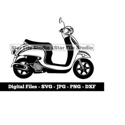Scooter Motorcycle 2 Svg, Motorcycle Svg, Motorbike Svg, Scooter Png, Scooter Jpg, Scooter Files, Scooter Clipart