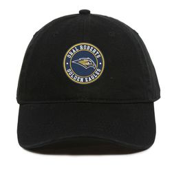 NCAA Oral Roberts Golden Eagles Embroidered Baseball Cap, NCAA Logo Embroidered Hat, Oral Roberts Football Cap