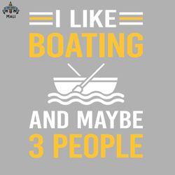 Maybe 3 People Boating Boat Boats Sublimation PNG Download