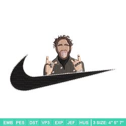 Nike man embroidery design, Nike embroidery, Nike design, Embroidery file, Embroidery shirt, Digital download